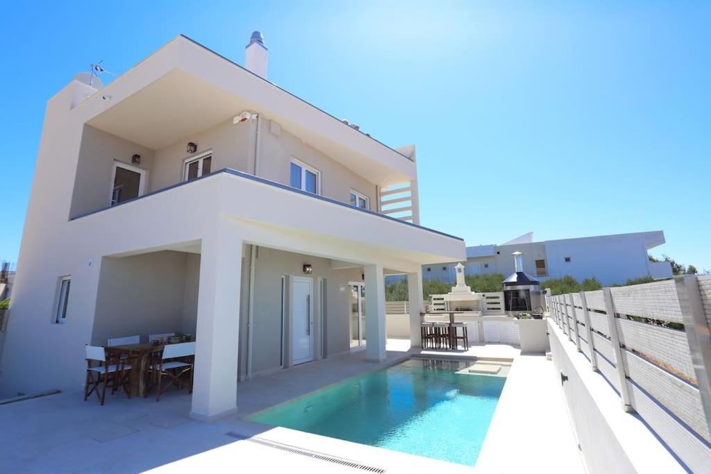 Villa Constantino With Heated Pool Kato Gouves Kültér fotó