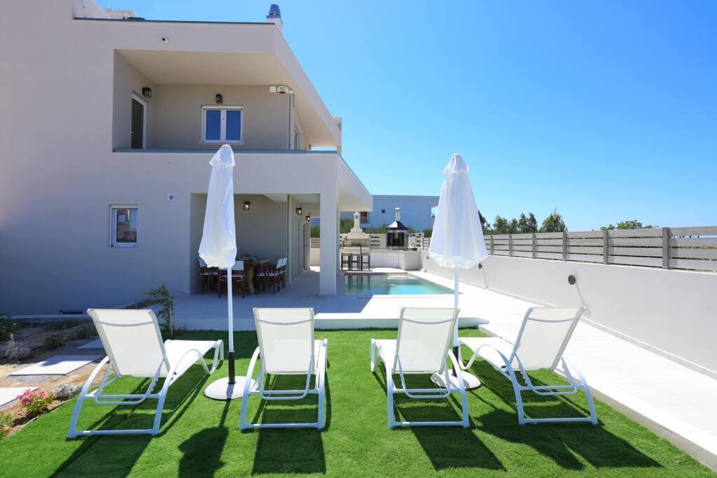 Villa Constantino With Heated Pool Kato Gouves Kültér fotó
