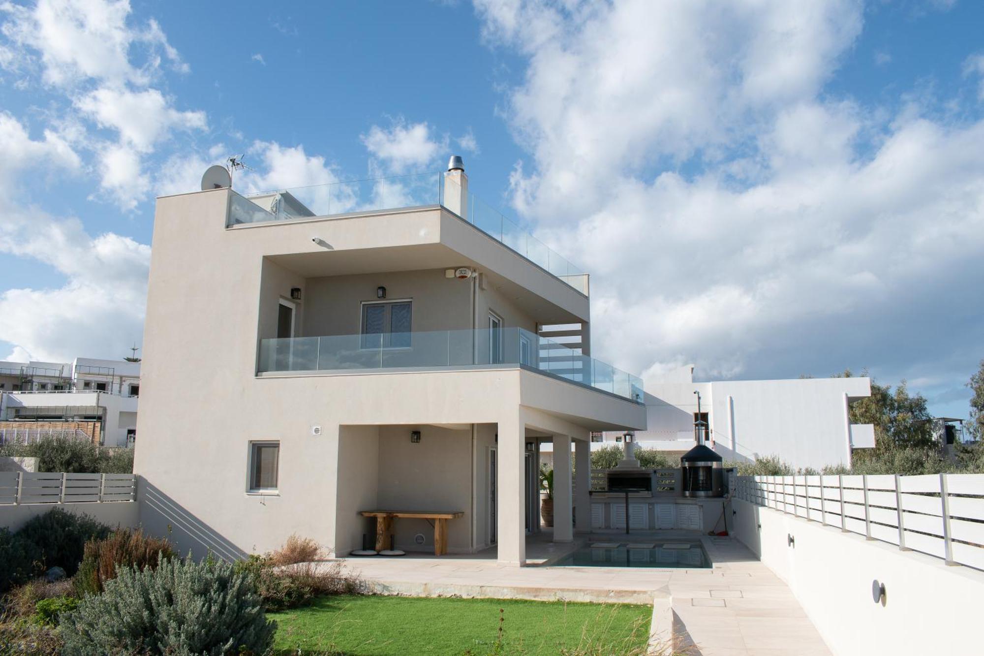 Villa Constantino With Heated Pool Kato Gouves Kültér fotó